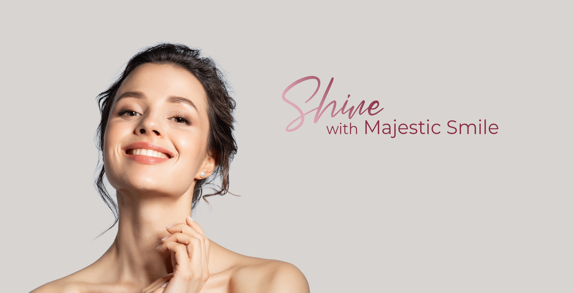 She With Majestic Smile